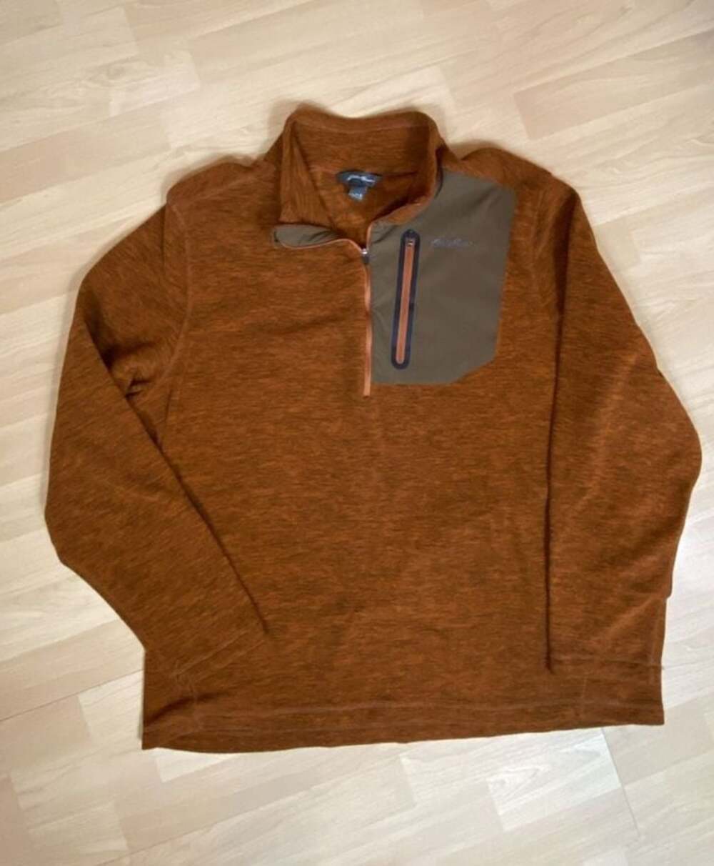 Eddie Bauer Cloud Layer Pro 1/4-Zip Fleece Pullover - excellent larger XL